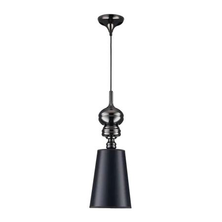 Lampa wisząca QUEEN-1 czarna 18 cm -  MP-8846-18 black - Step Into Design